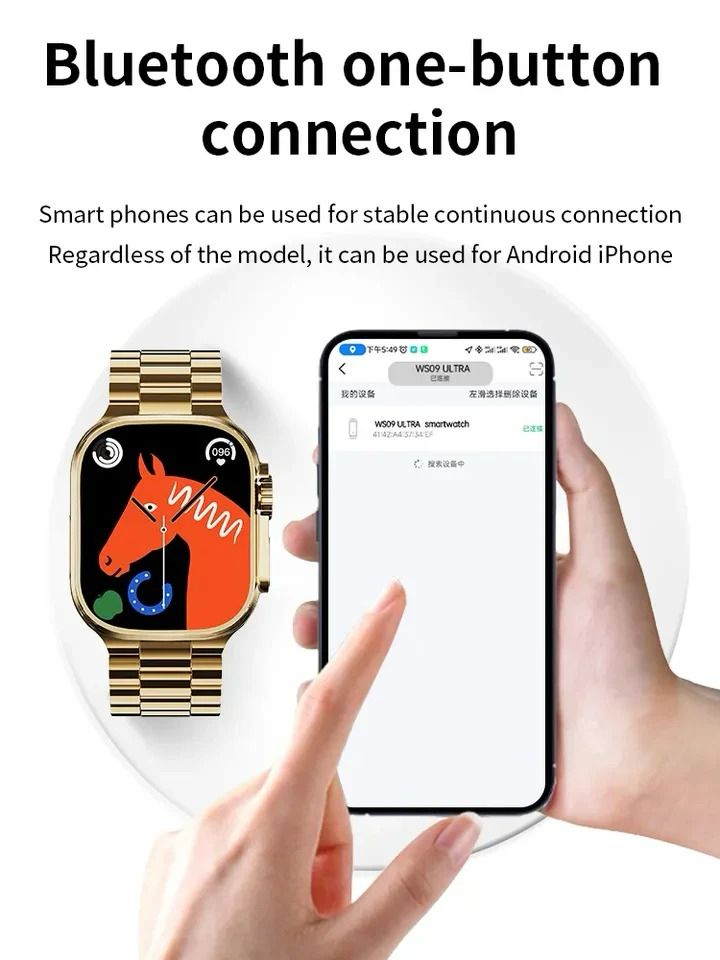 ESTYLO™-Ultra 24k Golden Smart Watch ESTYLO™